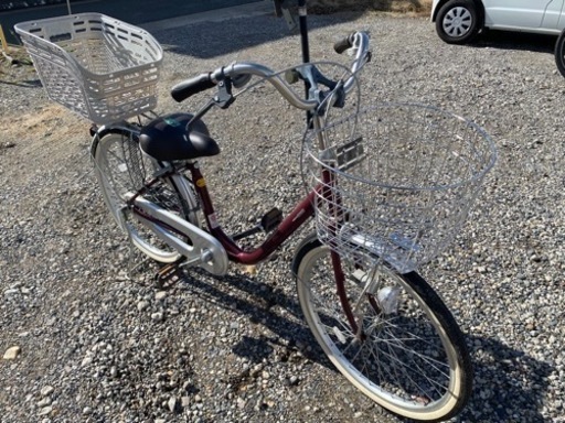 22インチ自転車　ママチャリ　自転車