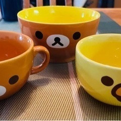リラックマ&コリラックマスープマグ&ボウルセット