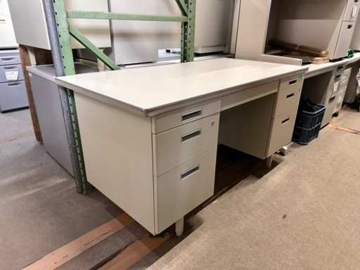 両袖机　幅1460 奥730 高さ740mm