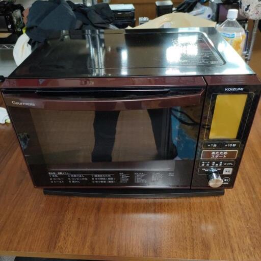 コイズミ KOR-1602 レッド Groumena(グルメナ) [オーブンレンジ (16L