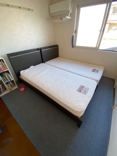 ◆シングルベットせもたれ付き！美品！◆