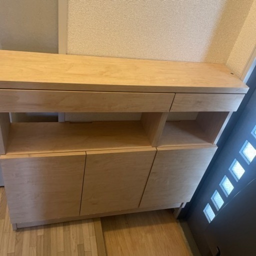 【引き取り者決定】【サイズ、中の写真追加】カウンターキッチンラック