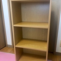 カラーボックス　3段