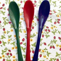 【お譲り先決定】日本製スプーン３色セット