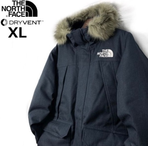 (商談中)✨年末大特価価格✨新品試着のみタグ・ホロ付✨送料込✨【正規新品】ザノースフェイス(THE NORTH FACE)◆NOVELTY MCMURDO PARKA ダウン ツイード 上質 高品質 US限定 撥水 600フィル(XL)紺