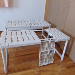 押入れ棚、可動式の画像