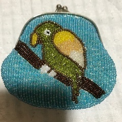ビーズ財布