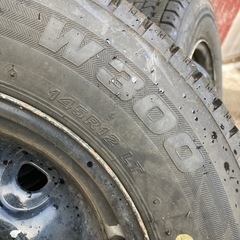 軽トラ　スタッドレス　w300の画像