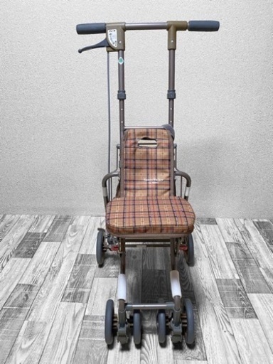 島製作所 コンパクトシルバーカー サニーウォーカー AW-Ⅲ CLブラウン