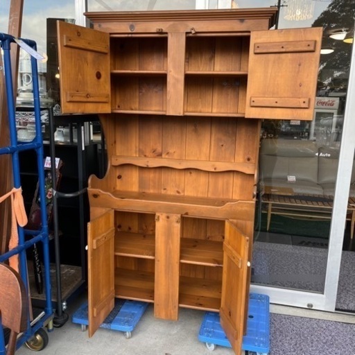 カントリーカップボード カントリー カップボード キッチンボード キッチン 収納 ガーリー アメリカンカントリー