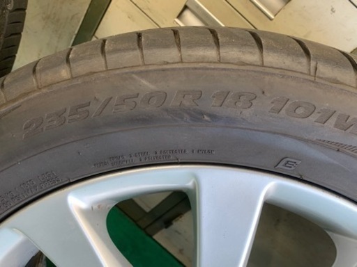 レクサス　LS460 600純正ホイールタイヤ付き