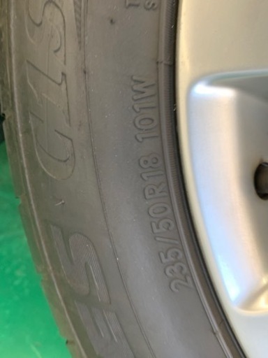 レクサス　LS460 600純正ホイールタイヤ付き
