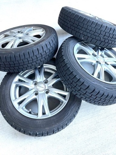155/65R14 スタッドレスアルミホイール中古品4本セット