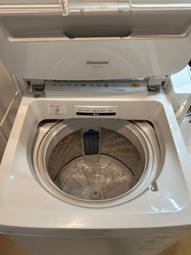 Panasonic NA-FA80HS 洗濯機　ラグ付き