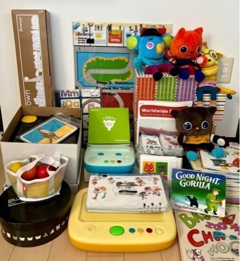 2014年購入　幼児用英語教材　Worldwide Kids  （フルセット）