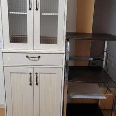 決まりました！　食器棚　レンジ台の画像