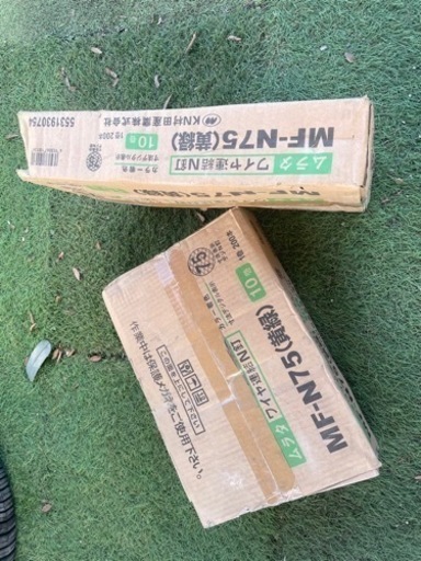 ムラタ ワイヤ連結N釘 MF-N75(黄緑) 10巻 1巻200本 ムラタ MF-N75（黄緑）ワイヤ連結N釘 200本 10巻 デジN釘 新品 - メルカリ