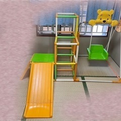 くまのプーさん　ジャングルジム　すべり台
