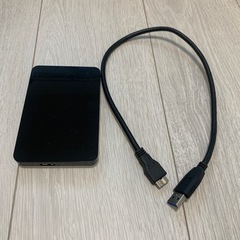 外付けHDD 1TB REGZA ブラック