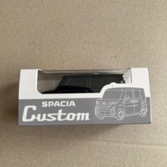 新型スペーシアカスタム　ミニカー