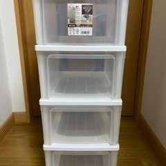 【0円】アイリスオーヤマ ウッドトップチェスト