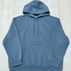 H&M リラックスフィットスウェットパーカー ダークグレー サイ...