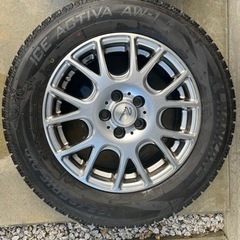 2020 スタッドレスタイヤ　ホイール 四本セット　195/65R 15 タイヤチェーン付き