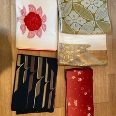 帯　各500円