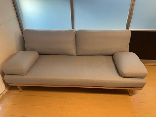 コアラソファーベッド CHILLAX ペッパーグレー
