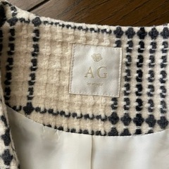 AG by aquagirl ワールド　ノーカラーロングコートの画像