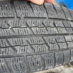 (取引中)15インチ　スタッドレス　ホイール付きタイヤ4本セットの画像