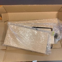 天然木ウォールシェルフ　新品の画像