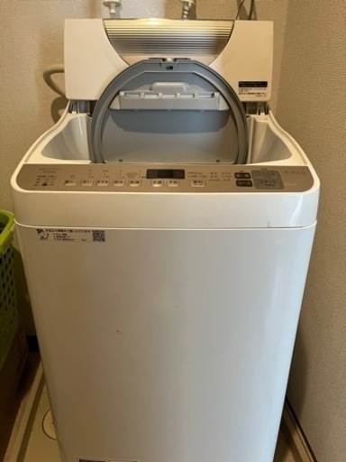 【決まりました】洗濯機 SHARP乾燥機能付き洗濯機 引き取りに来てくれる方