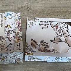 【お譲り先決定】ディズニー　プレート4枚&メラミンカップ4Pセット