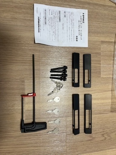 レール&システムラックアタッチメント（スキー＆スノーボード）TOYOTA純正品