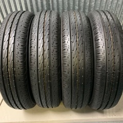 売約済　サマータイヤ　深溝★145/80R12　ブリヂストン　エコピア　R680　4本価格　2022年製造　岩手県　軽トラック　Kトラ