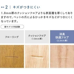 【取りに来れる方】おまけつき！/未使用/犬安心/フローリングシート/木目の画像