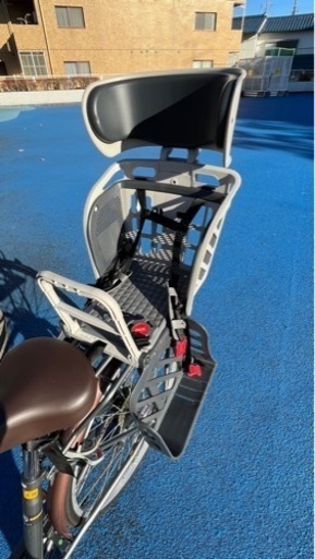 【美品・走行小・屋根付保管】ママチャリ26インチ　外装6段自転車　オートライト　BAAイオンバイク購入OGK子乗せ付