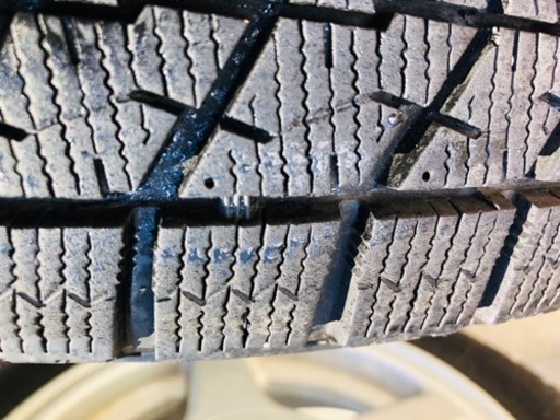 冬タイヤ 155/65R14 マルチホイール付2019年製ブリザック 4本組