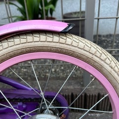 話し合い中　子ども用自転車の画像