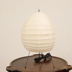 【ヤ取終了12/26】≪W1367ジ≫点灯OK イサム・ノグチ AKARI/アカリ スタンドライト 照明器具 デザイナー家具/インテリア 和紙シェード 和モダン 現状品 