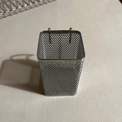 無印商品　ステンレスバスケットセットの画像