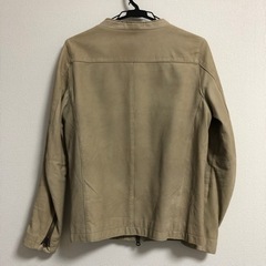 nano universe shama レザーシングルライダース Sサイズの画像