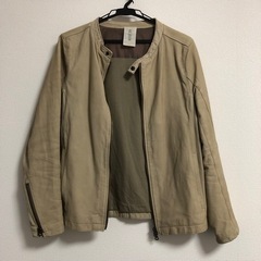 nano universe shama レザーシングルライダース Sサイズの画像