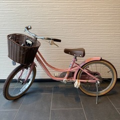 女の子用自転車　18インチの画像