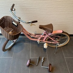女の子用自転車　18インチの画像