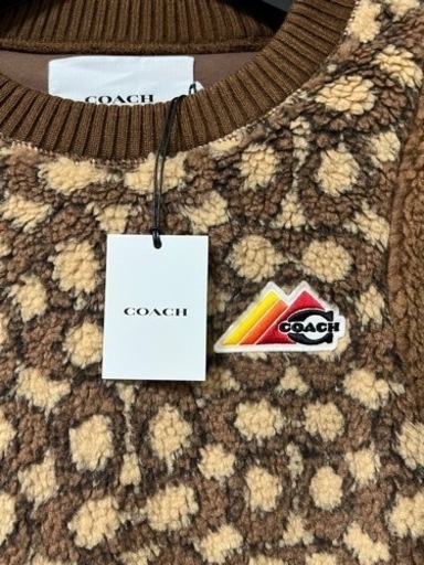 COACH コーチ　ボア　スエット　トレーナー