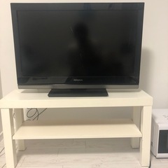 家電 テレビ 液晶テレビ　リモコンなし　テレビアンテナあり