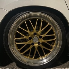 レアマイスター　20インチアルミホイールタイヤセットの画像