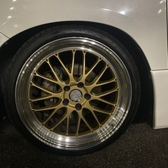 レアマイスター　20インチアルミホイールタイヤセットの画像